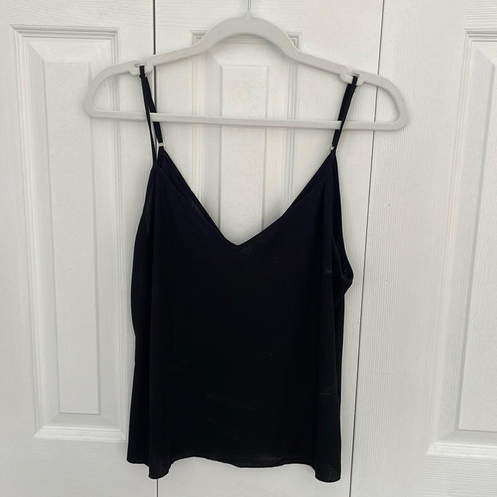Zara black tank top